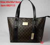 handsac louis vuitton femmes en col blanc 2013 hd682 brown grille france